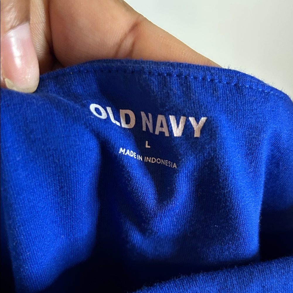 Old Navy Vibrant Blue Woman’s Bodysuit - Picture 2 of 6